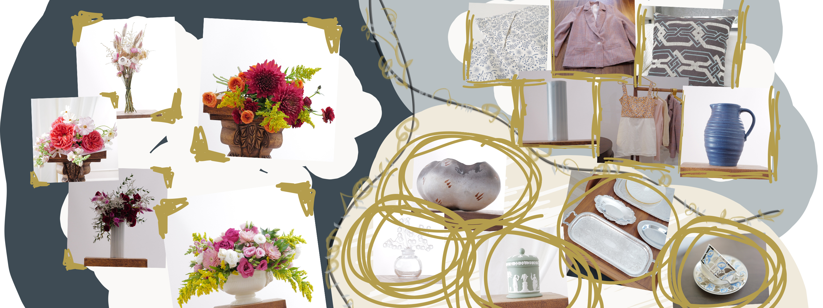 Flowers, Vintage, and Slow Goods